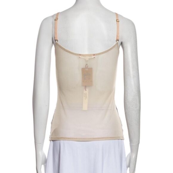 NWT XIRENA Kayla Sheer Mesh Cami Top Blue Moon L - Picture 6 of 7